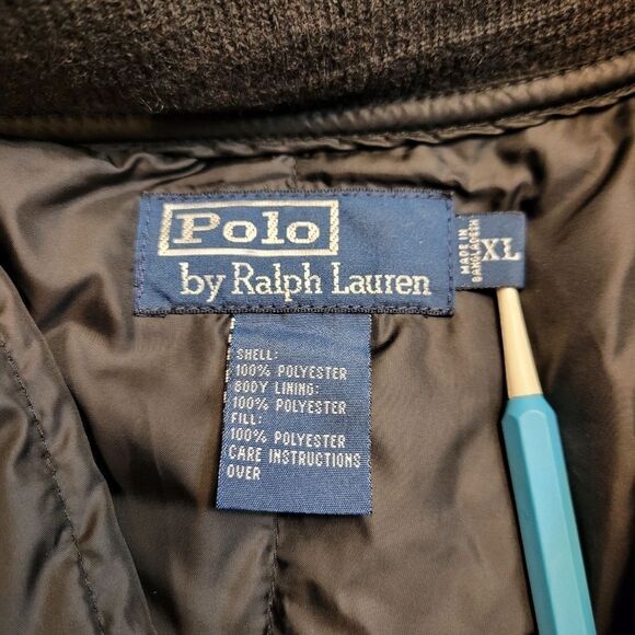 Polo Ralph Lauren Vintage Red and Black Ski Jacket Men's XL - Picture 13 of 16